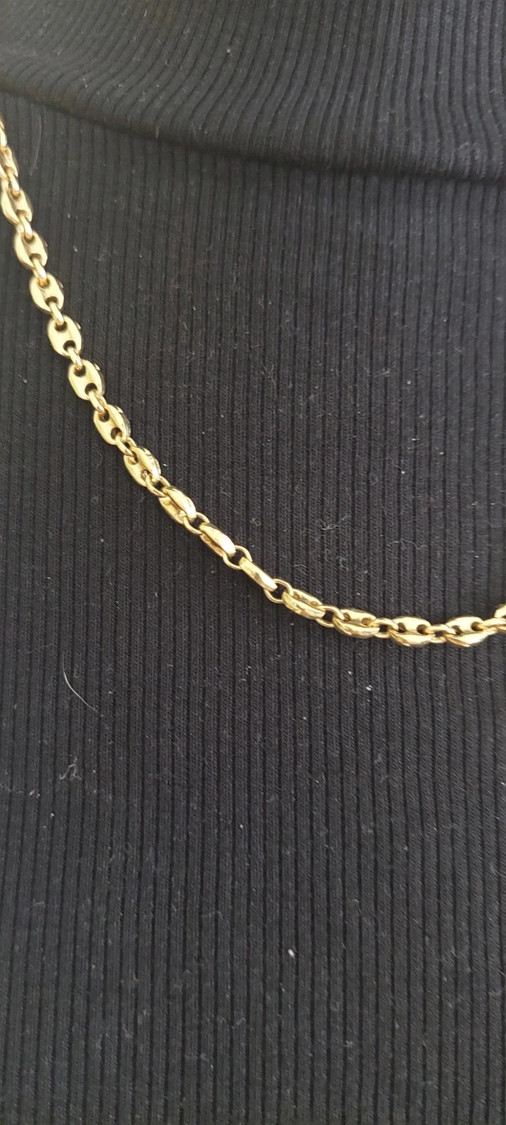 Collier Maille Grain de Café Giovanni Plaqué Or Haut de Gamme – 15,83g – photo 2